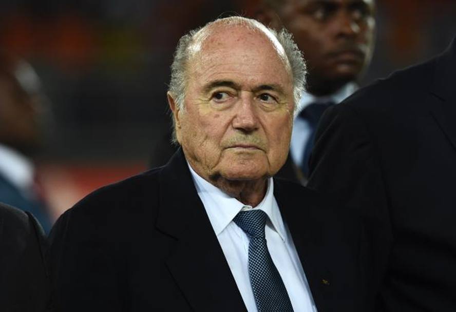 Il presidente della Fifa Joseph Blatter. Afp